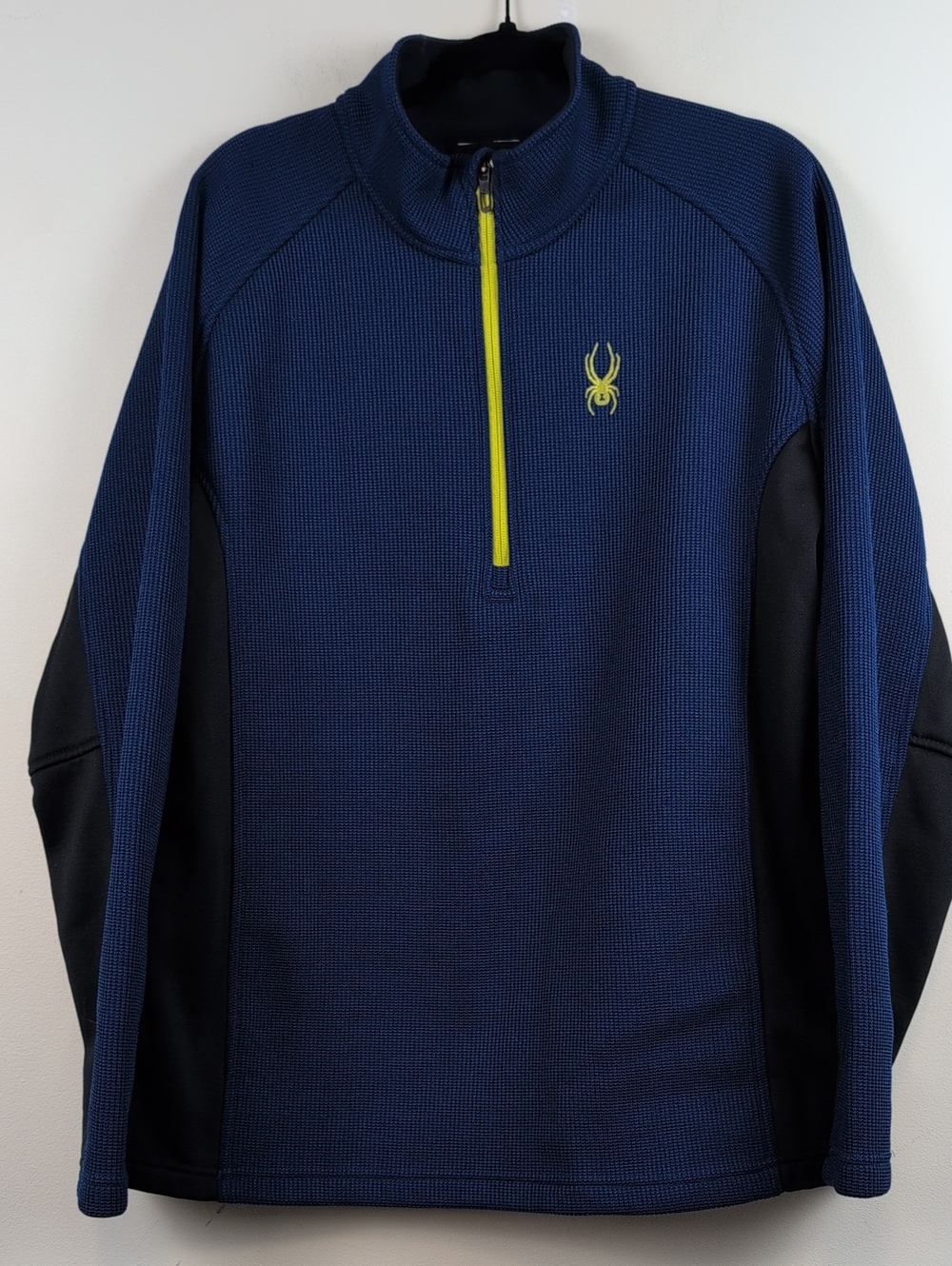 Spyder Outbound Half-Zip Men's Blue Performance Sweater Size XXL - Picture 10 of 11